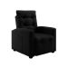 Poltrona Reclinável Titano Revestimento Sintético Preta