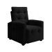 Poltrona Reclinável Titano Veludo Preta