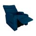 Poltrona Reclinável Toro Veludo Azul