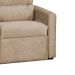 Poltrona Reclinável Turin Suede Amassado Bege