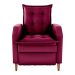 Poltrona Reclinável Yaris Veludo Marsala