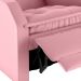 Poltrona Reclinável Yaris Veludo Rosa