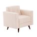 Poltrona Vitrola Suede Bege