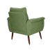Poltrona Xangai Bouclé Verde Oliva
