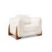 Poltrona Yves Bouclé Off White
