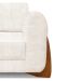 Poltrona Yves Bouclé Off White