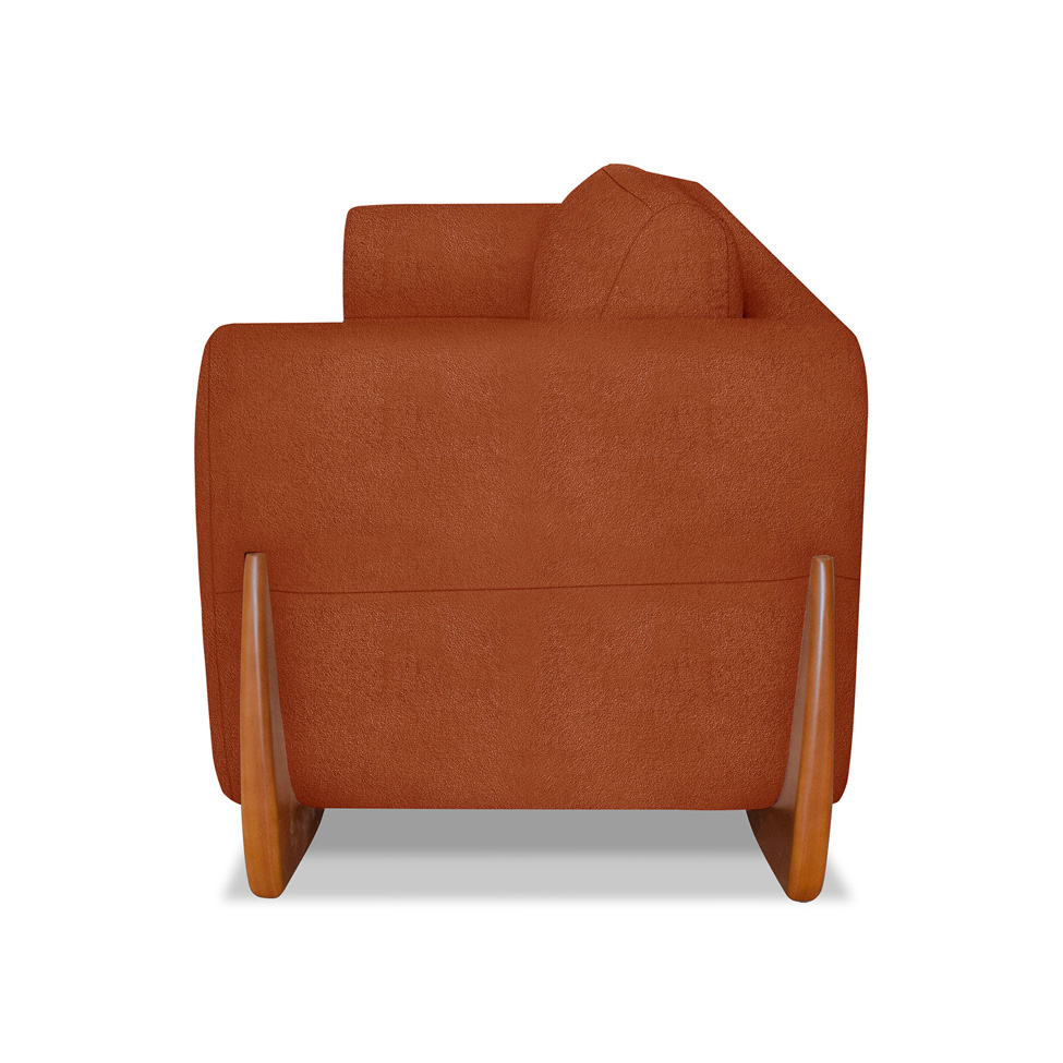 Poltrona Yves Bouclé Terracota