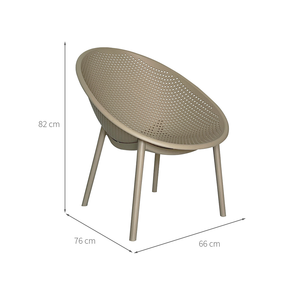 Poltrona para Jardim Drops Fendi