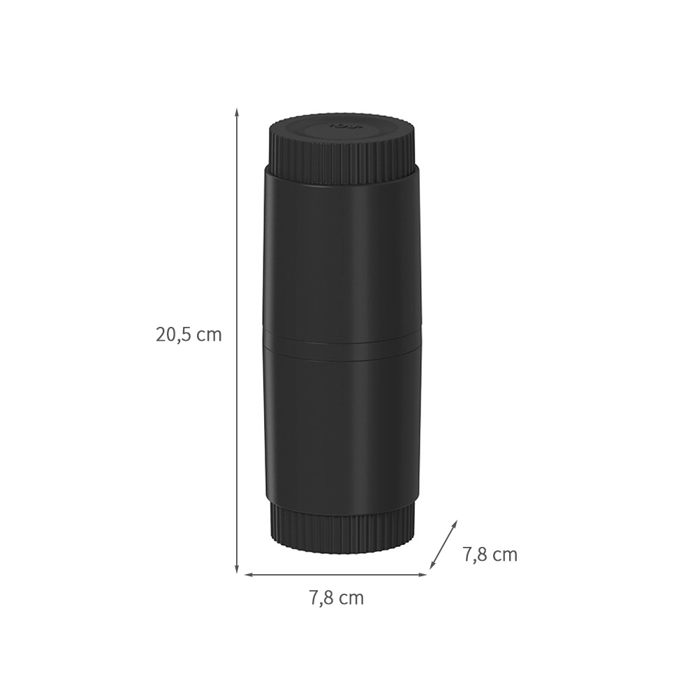 Porta-Escova de Dentes Dórica Preto