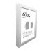 Porta-Retrato 24x18 Cool Branco