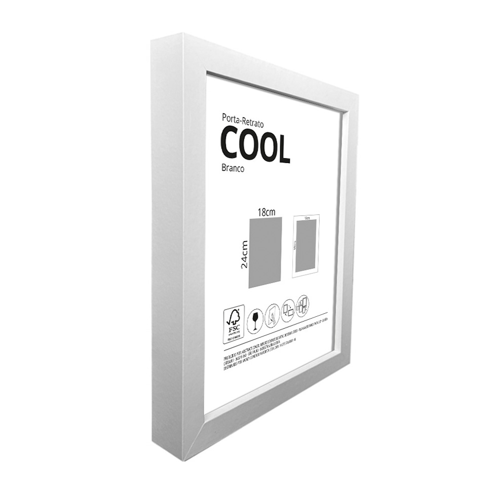 Porta-Retrato 24x18 Cool Branco