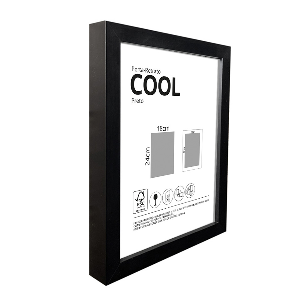 Porta-Retrato 24x18 Cool Preto