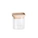 Pote para Mantimentos com Tampa Empilhável Bambú 150 ml