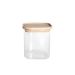Pote para Mantimentos com Tampa Empilhável Bambú 800 ml