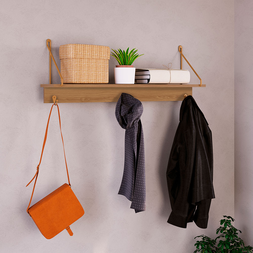 Prateleira Decorativa Oslo Hanover