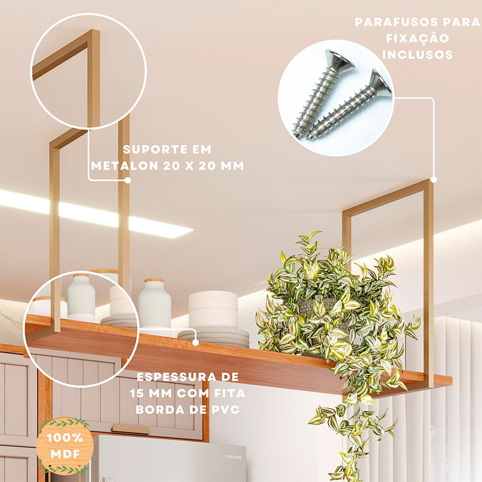 Prateleira Domus Cinamomo