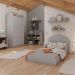 Prateleira Infantil Nuvem 100% MDF Fendi 80 cm