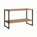 Prateleira Shelf Ameixa e Preta 40 cm
