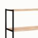 Prateleira Shelf Calvi e Preta 66 cm