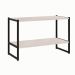 Prateleira Shelf Carvalho Berlin e Preta 40 cm