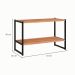 Prateleira Shelf Nogal Sevilha e Preta 40 cm