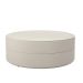 Puff Clarice Linho Areia 83 cm