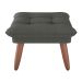 Puff Nantes Suede Cinza