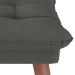 Puff Nantes Suede Cinza