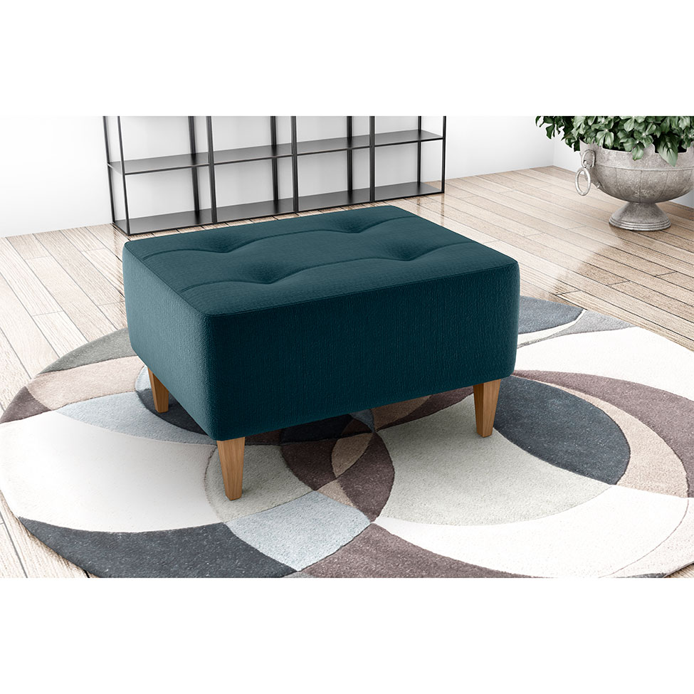 Puff Piva Suede Petróleo