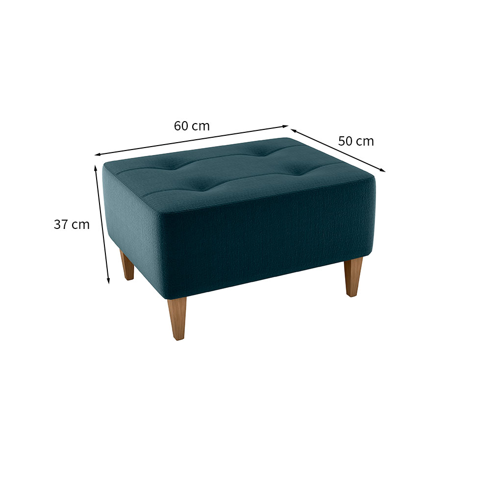 Puff Piva Suede Petróleo