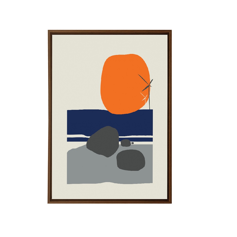 Quadro Decorativo sem Vidro Sunset Colorido