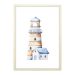 Quadro Infantil Farol sem Vidro Colorido 20x30 cm