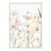 Quadro Infantil Selva Flowers sem Vidro Colorido 20x30 cm