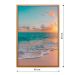 Quadro Natural Entardecer II sem Vidro Colorido 40x60 cm