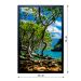 Quadro Natural Litoral I sem Vidro Colorido 50x70 cm