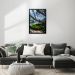 Quadro Natural Litoral III sem Vidro Colorido 50x70 cm
