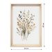 Quadro Romântico Flores do Campo I com Vidro Colorido 40x60 cm