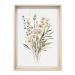 Quadro Romântico Flores do Campo II com Vidro Colorido 40x60 cm