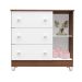 Quarto Infantil Maria 4 PT 5 GV Branco e Amadeirado