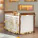 Quarto Infantil Maria 4 PT 5 GV Branco e Amadeirado