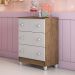 Quarto Infantil Maria I 2 PT 5 GV Branco e Amadeirado