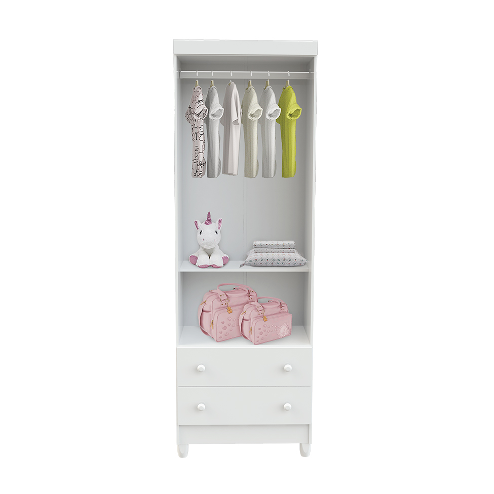 Quarto Infantil Maria II 2 PT 5 GV Branco