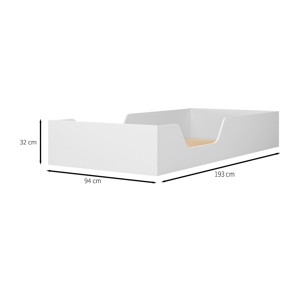 Quarto Infantil Retrô Alpi 3 PT 7 GV Branco