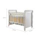 Quarto de Bebê Ariel II Berço Guarda-Roupa Cômoda Branco Infantil