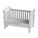 Quarto de Bebê Ariel II Berço Guarda-Roupa Cômoda Branco Infantil