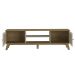 Rack Charlotte 2 PT Carvalho e Off White 180 cm