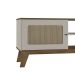 Rack Charlotte 2 PT Pinho e Off White 180 cm