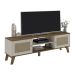Rack Charlotte 2 PT Pinho e Off White 180 cm