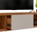Rack Eros 2 PT 1 GV Cedro e Off White 180 cm