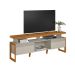 Rack Esmeralda 2 PT Nature e Off White 180 cm